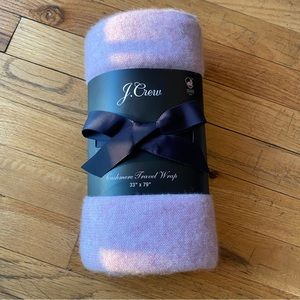 J Crew cashmere travel wrap